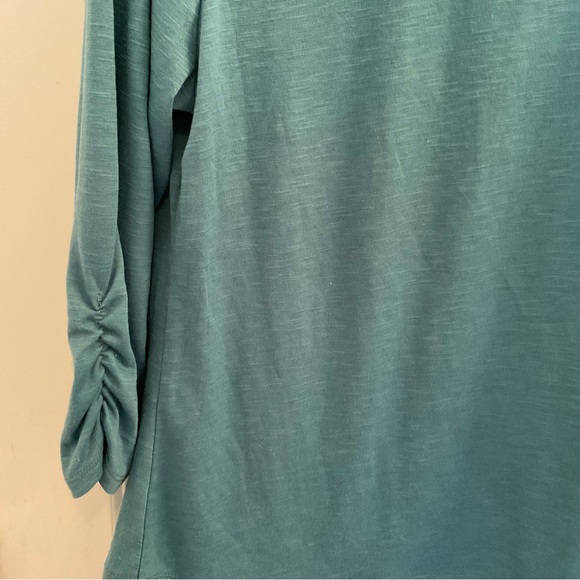 Style & Co 3/4 Sleeve Top - NWT - Large - Green Nectar - Picture 3 of 6